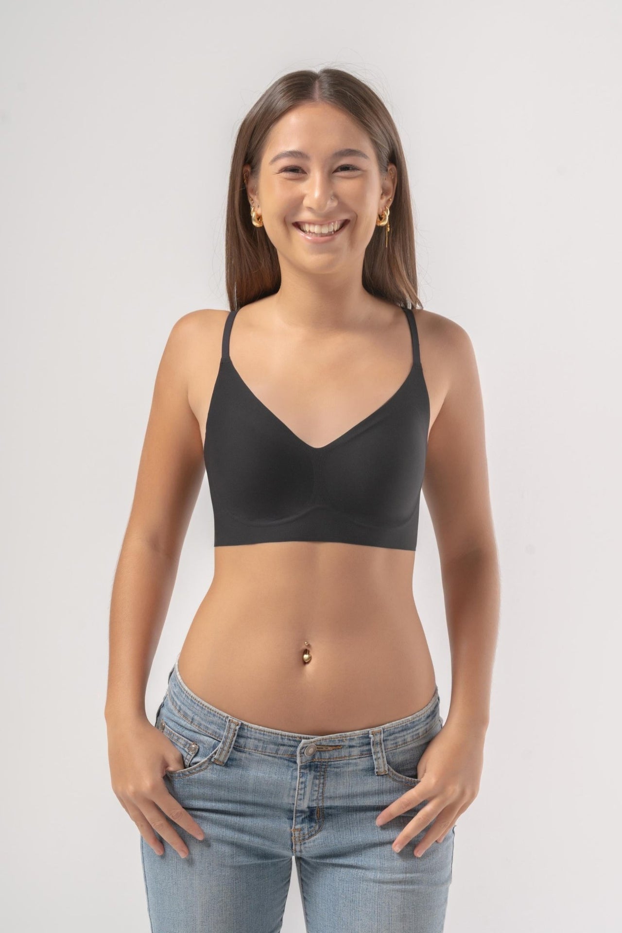 V - Neck Soft Bra - Soft Essentials