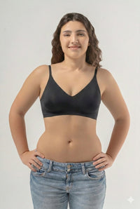 Thumbnail for V - Neck Soft Bra - Soft Essentials