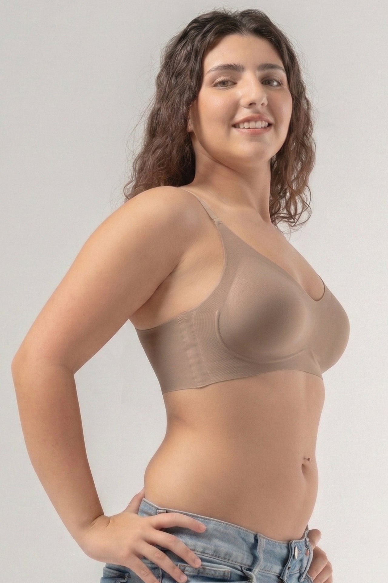 V - Neck Soft Bra - Soft Essentials