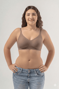 Thumbnail for V - Neck Soft Bra - Soft Essentials