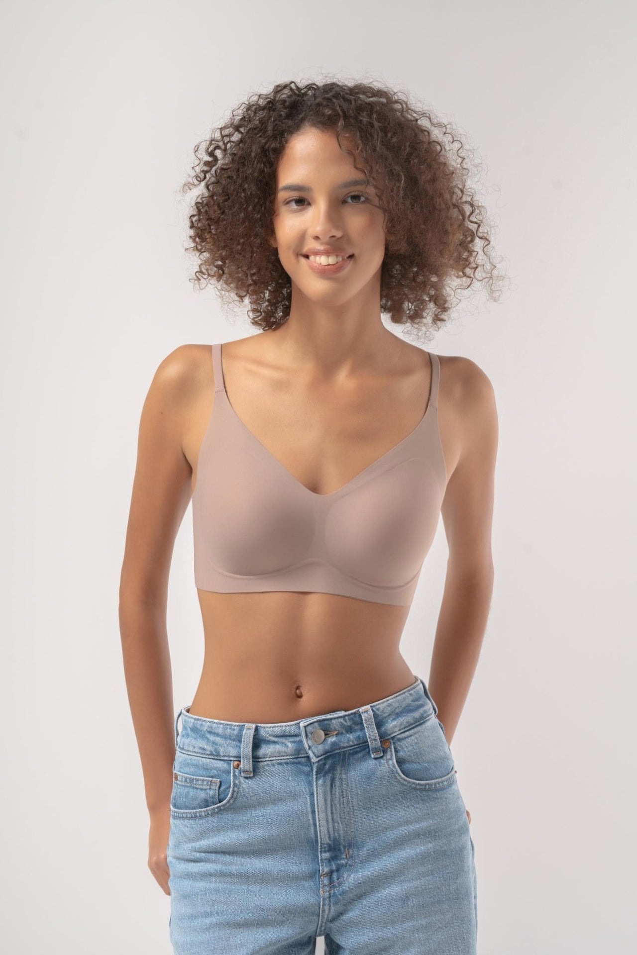V - Neck Soft Bra - Soft Essentials